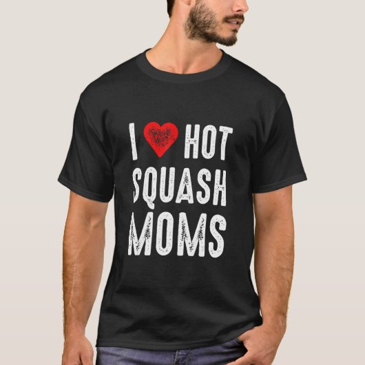 Ik hou van hotSquash-mosomen T-shirt (Voorkant)