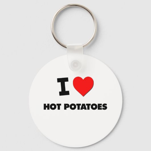 Ik hou van hottomaten sleutelhanger (Voorkant)
