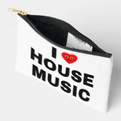 IK HOU VAN HOUSE MUSIC ZWARTE LETTERS ETUI (Open)
