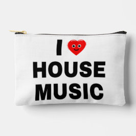 IK HOU VAN HOUSE MUSIC ZWARTE LETTERS ETUI