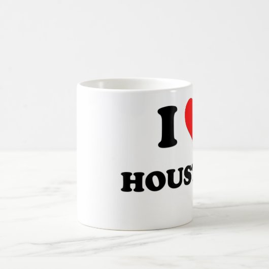Ik hou van Houston Koffiemok (Center)