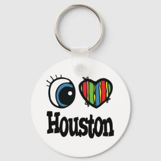 Ik hou van Houston Sleutelhanger