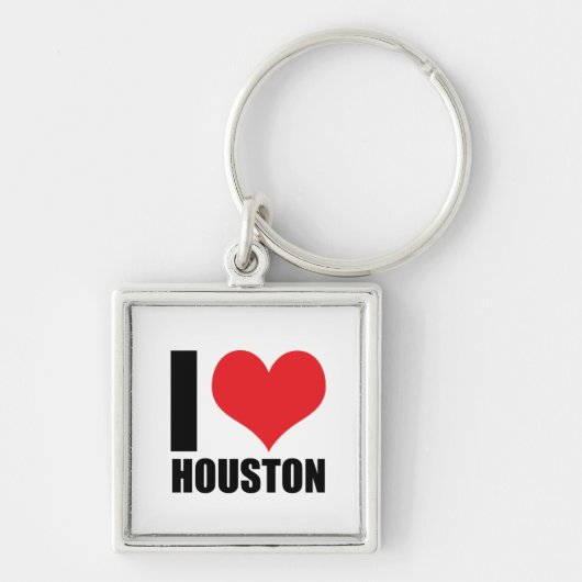 Ik hou van Houston Sleutelhanger (Voorkant)