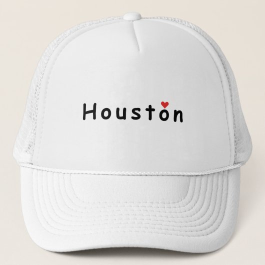 Ik hou van Houston Trucker Pet (Voorkant)