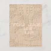 Ik hou van hout dat bruin Hakuna Matata is Briefkaart (Voorkant)