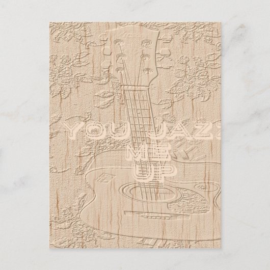 Ik hou van hout dat bruin Hakuna Matata is Briefkaart (Voorkant)