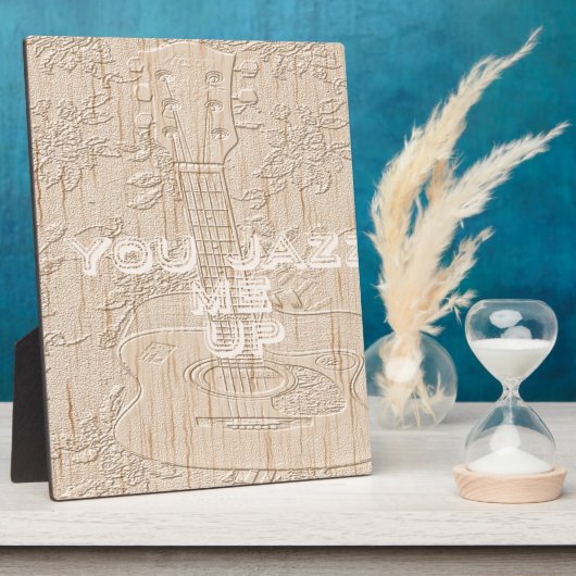 Ik hou van hout dat bruin Hakuna Matata is Fotoplaat (Zijkant)