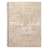 Ik hou van hout dat bruin Hakuna Matata is Notitieboek (Voorkant)