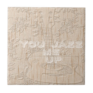 Ik hou van hout dat bruin Hakuna Matata is Tegeltje