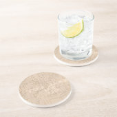 Ik hou van hout dat bruin Hakuna Matata is Zandsteen Onderzetter (Zijkant)