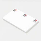 Ik hou ❤️ van HR Post-it Notes - Human Resources D (Schuin)