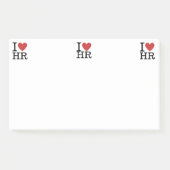 Ik hou ❤️ van HR Post-it Notes - Human Resources D (Voorkant)