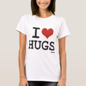 Ik hou van Hugs T-shirt (Voorkant)
