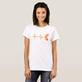 ik hou van huisdier t-shirt (Voorkant volledig)