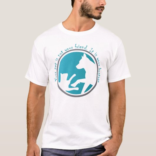 Ik hou van huisdieren t-shirt (Voorkant)