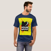 Ik hou van huismuziek t-shirt (Voorkant volledig)