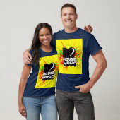 Ik hou van huismuziek t-shirt (Unisex)