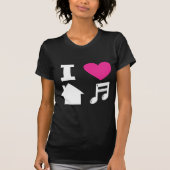 Ik hou van huismuziek t-shirt (Voorkant)