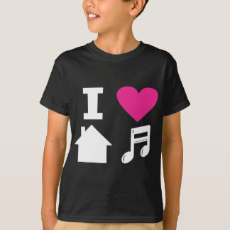 Ik hou van huismuziek t-shirt