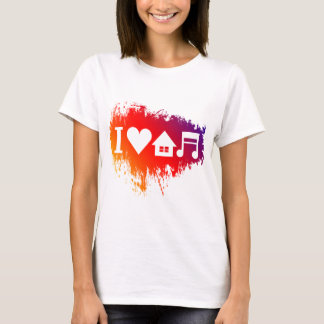 Ik hou van huismuziek t-shirt