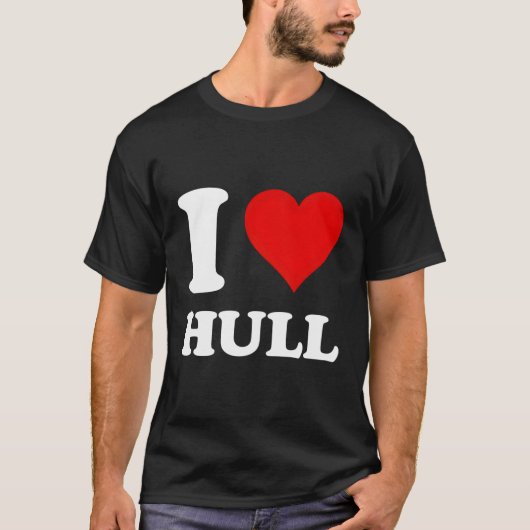Ik hou van Hull T-shirt (Voorkant)