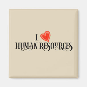Ik hou van Human Resources HR Magneet