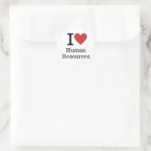 Ik hou ❤️ van Human Resources STICKERS (Tas)