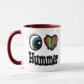 Ik hou van Hummer Mok (Links)