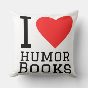 Ik hou van humorboeken kussen
