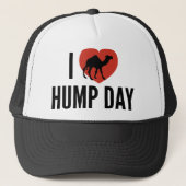 Ik hou van Hump Dag Trucker Pet (Voorkant)