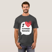 Ik hou van Humphrey Arkansas T-shirt (Voorkant volledig)