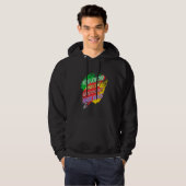 Ik hou van hun honden Funny Gezegde Hoodie (Voorkant volledig)