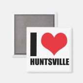 Ik hou van Huntsville Magneet (Voorkant / Achterkant)