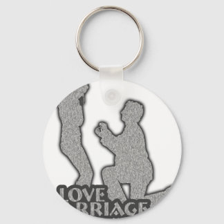 Ik hou van huwelijk, wil je met me trouwen? sleutelhanger