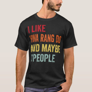 Ik hou van Hwa Rang Doe misschien 3 mensen T-shirt