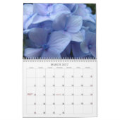Ik Hou Van Hydrangea Bloemen Kalender Vakantie Cad (Mar 2027)