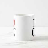 Ik hou van | I Heart Ontario Canada Personalized Koffiemok (Center)