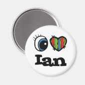 Ik hou van Ian Magneet (Voorkant / Achterkant)