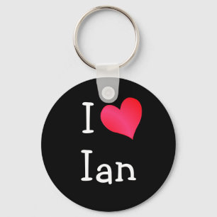 Ik hou van Ian Sleutelhanger