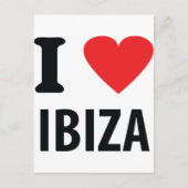 Ik hou van Ibiza icoon Briefkaart (Voorkant)