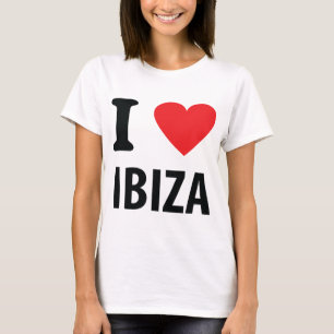 Ik hou van Ibiza icoon T-shirt