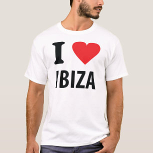 Ik hou van Ibiza icoon T-shirt