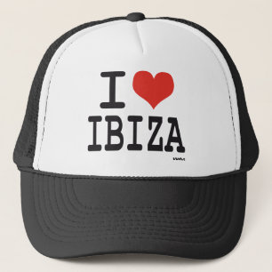 Ik hou van Ibiza Trucker Pet