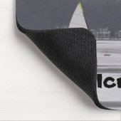 Ik hou van Ice Sailing! mousepad Muismat (Hoek)