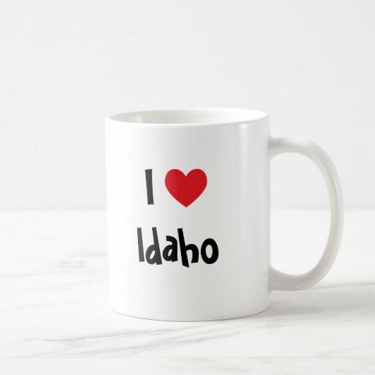 Ik hou van Idaho Koffiemok (Rechts)