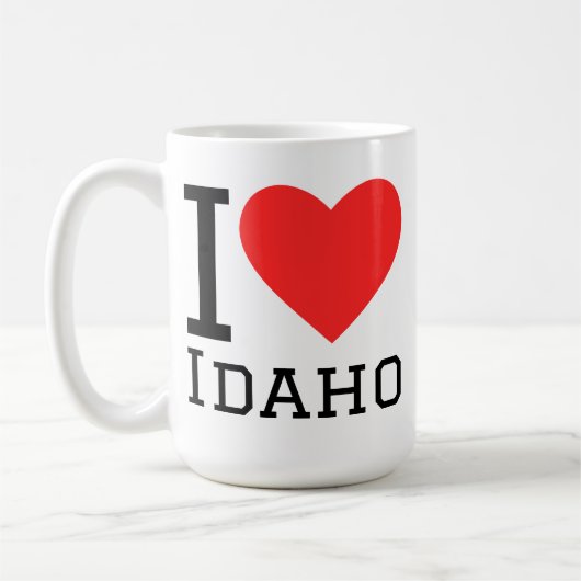 Ik hou van Idaho Koffiemok (Links)