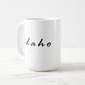 Ik hou van Idaho Koffiemok (Voorkant links)