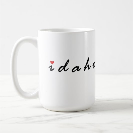Ik hou van Idaho Koffiemok (Links)