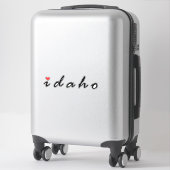 Ik hou van Idaho Sticker (Koffer)