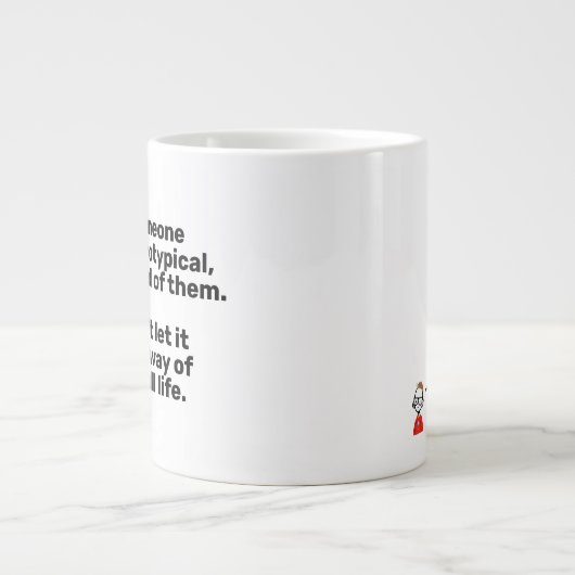 Ik hou van iemand die neurotypische mok is (Voorkant)